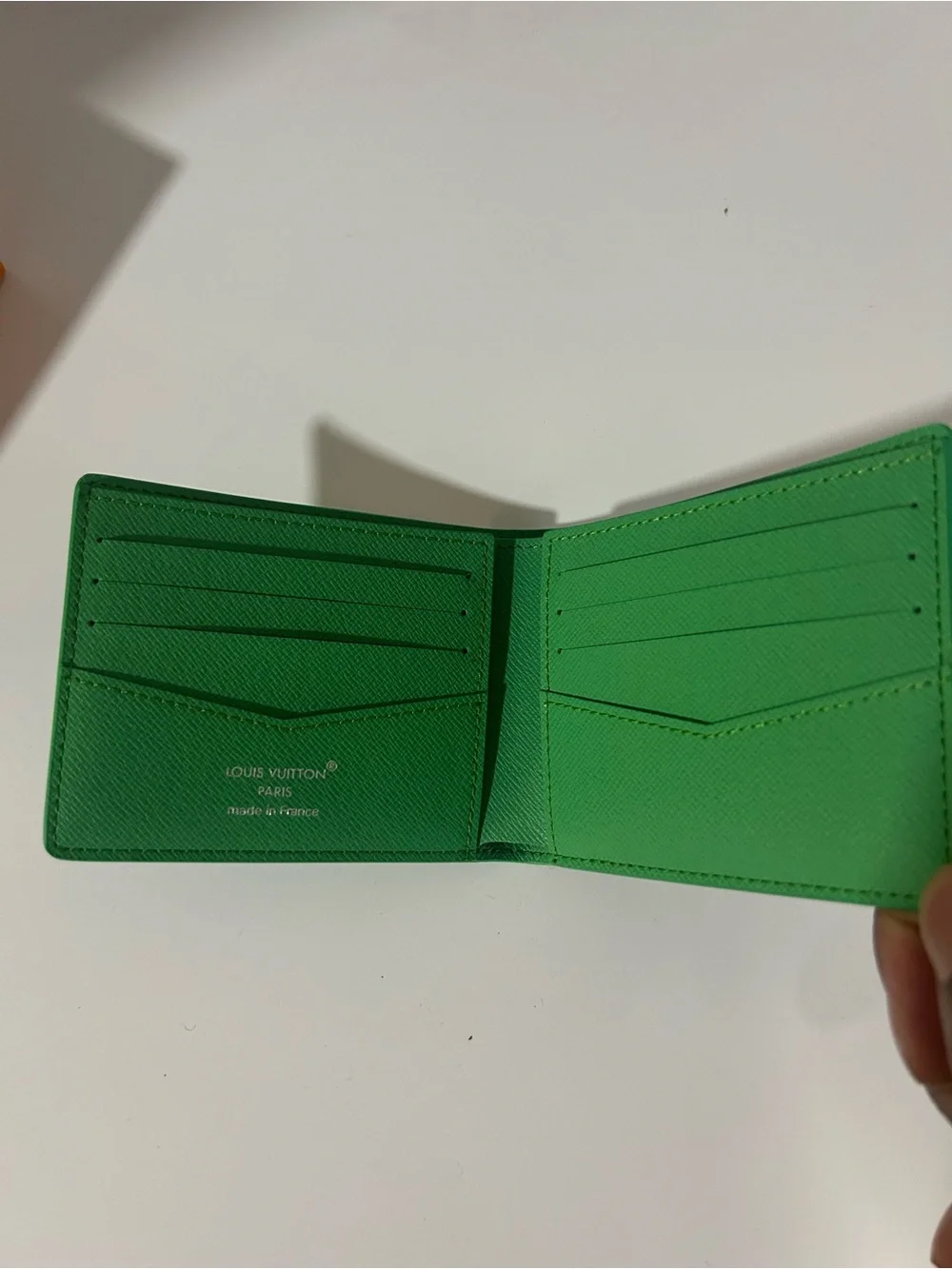 Louis Vuitton Golf Green Bifold Wallet